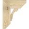 Ekena Millwork Merced Slat Rough Sawn Bracket w/ Offset Brace, Douglas Fir, 8"W x 18"D x 22"H BKT0806X18X22MRC06RDF - alternate 4